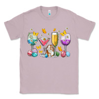 Lilac Easter wine glasses Easter Day Classic Tee - Neo Western