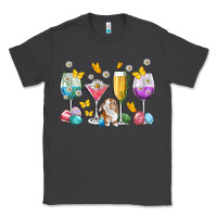 Smoke Easter wine glasses Easter Day Classic Tee - Neo Western