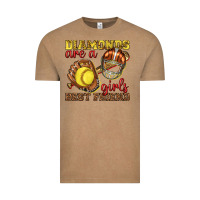 Vintage Coffee diamonds are a girls best friend softball Vintage Tee - texasbilliewilder