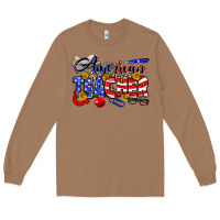 Toasted Coconut American Teacher Long Sleeve Tee - Neo Western