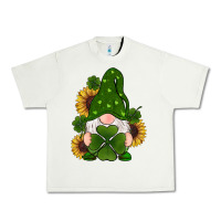 Pistachio st patricks day shamrock gnomes  sunflowers Urban Heavy Tee - RanaPortraitStore