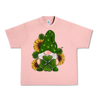 Salmon st patricks day shamrock gnomes  sunflowers Urban Heavy Tee - RanaPortraitStore
