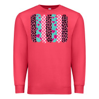 Cardinal valentine's day brushstrokes Premium Sweatshirt - BarkalooDesign