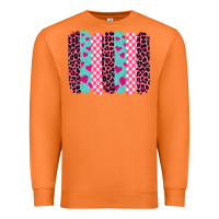 Carrot valentine's day brushstrokes Premium Sweatshirt - BarkalooDesign