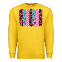 Lemon valentine's day brushstrokes Premium Sweatshirt - BarkalooDesign