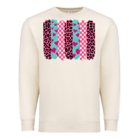 Sandshell valentine's day brushstrokes Premium Sweatshirt - BarkalooDesign