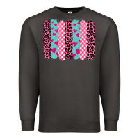 Smoke valentine's day brushstrokes Premium Sweatshirt - BarkalooDesign