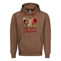 Chestnut Christmas life is better with a german shepherd Zipper Hoodie - JahusDesignShop