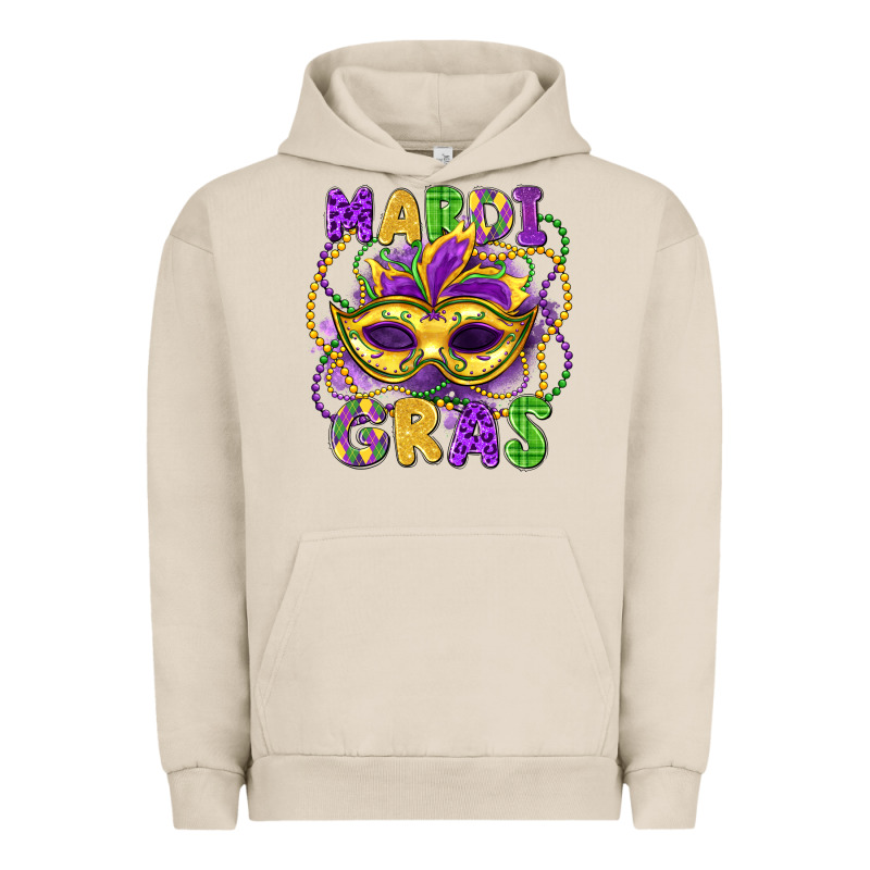 Mardi Gras Mask Urban Hoodie by LillyAllenDesigns | Teevron