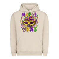 Pigment French Oak mardi gras mask Urban Hoodie - LillyAllenDesigns