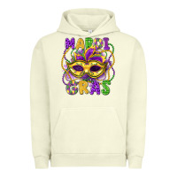Pigment Pistachio mardi gras mask Urban Hoodie - LillyAllenDesigns