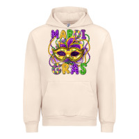 Sandshell mardi gras mask Urban Hoodie - LillyAllenDesigns