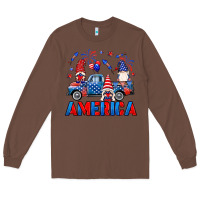 Chestnut American truck gnomes Long Sleeve Tee - Neo Western