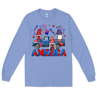 Colony Blue American truck gnomes Long Sleeve Tee - Neo Western