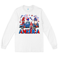 White American truck gnomes Long Sleeve Tee - Neo Western