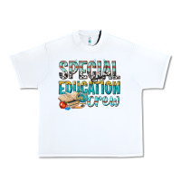 White special education crew Urban Heavy Tee - texasbilliewilder