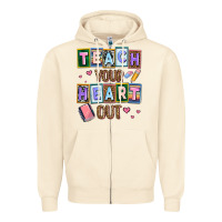 Sandshell teach your heart out Zipper Hoodie - AdoDesignShop