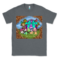 Charcoal Heather Farm animal easter tumbler Easter Day Classic Tee - Neo Western