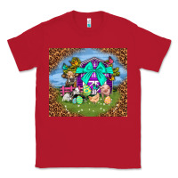Red Farm animal easter tumbler Easter Day Classic Tee - Neo Western