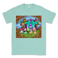 Seafoam Farm animal easter tumbler Easter Day Classic Tee - Neo Western