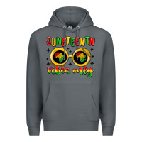 Rock juneteenth vibes only Premium Hoodie - MaliasSmallBusiness