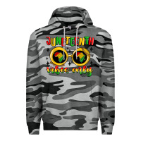 Slate Camo juneteenth vibes only Premium Hoodie - MaliasSmallBusiness