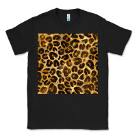 Black leopard seamless pattern Classic Tee - BundleAndBundleShop