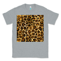 Heather Grey leopard seamless pattern Classic Tee - BundleAndBundleShop