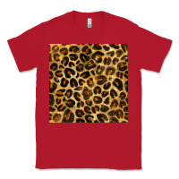 Red leopard seamless pattern Classic Tee - BundleAndBundleShop