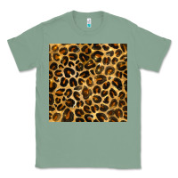 Sage leopard seamless pattern Classic Tee - BundleAndBundleShop