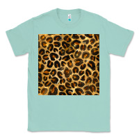 Seafoam leopard seamless pattern Classic Tee - BundleAndBundleShop