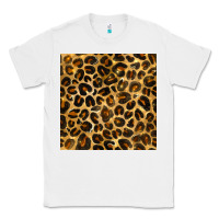 White leopard seamless pattern Classic Tee - BundleAndBundleShop