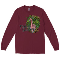 Burgundy flocking fabulous Long Sleeve Tee - SublimationCraftShop