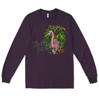 Plum flocking fabulous Long Sleeve Tee - SublimationCraftShop