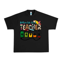 Black battery life of a teacher Urban Heavy Tee - Zillion Design Studio