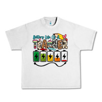 Lunar Rock battery life of a teacher Urban Heavy Tee - Zillion Design Studio