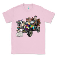 Bubblegum Pink farm life Classic Tee - SublimationCraftShop