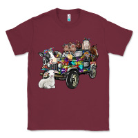 Burgundy farm life Classic Tee - SublimationCraftShop