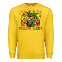Lemon dead inside but feeling lucky Premium Sweatshirt - NancyCooperArtShop