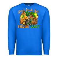 True Royal dead inside but feeling lucky Premium Sweatshirt - NancyCooperArtShop