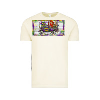 Vintage Arctic Mardi Gras Truck And Fleur De Lis Crawfish Vintage Tee - RanaPortraitStore