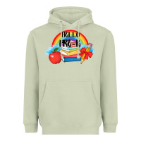 Matcha back to school hello pre k Heavyweight Hoodie - AdoDesignShop