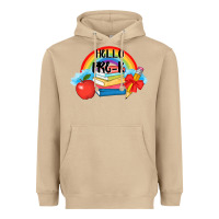 Mushroom back to school hello pre k Heavyweight Hoodie - AdoDesignShop