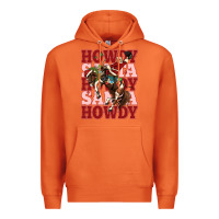 Carrot howdy santa cowboy christmas Premium Hoodie - MaliasSmallBusiness