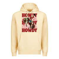 Pina Colada howdy santa cowboy christmas Premium Hoodie - MaliasSmallBusiness