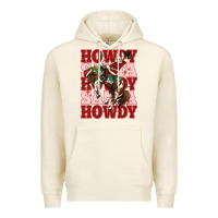 Tofu howdy santa cowboy christmas Premium Hoodie - MaliasSmallBusiness