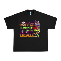 Black coffee brings me back dead Urban Heavy Tee - BarkalooDesign