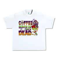 White coffee brings me back dead Urban Heavy Tee - BarkalooDesign