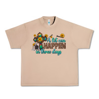Burro a lot can happen in three days Urban Heavy Tee - Zillion Design Studio