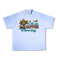 Grape Ice a lot can happen in three days Urban Heavy Tee - Zillion Design Studio